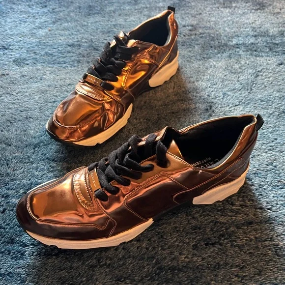 KURT GEIGER Carvela Bronze Sneakers - Picture 11 of 11